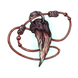charred antler pendant accessories wayfinder wiki guide 256px